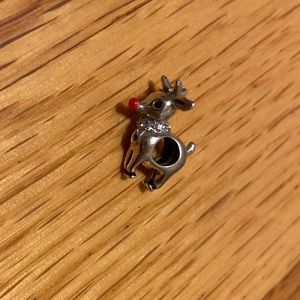 Chamilia Rudolph the red nose reindeer charm